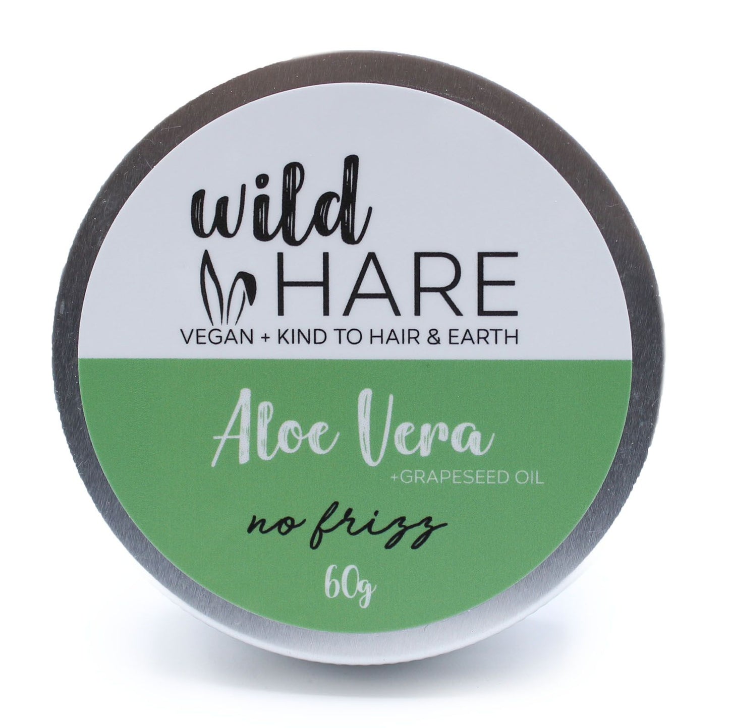 Champú sólido de aloe vera en lata, hidratación intensa y profunda sin encrespamiento y pelo rebelde. Vegano y ecológico.